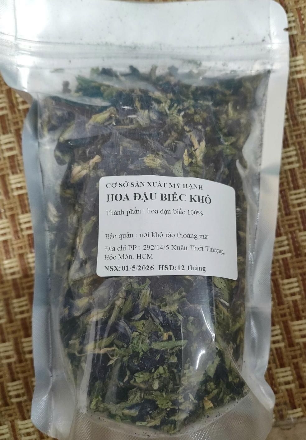 Hoa Đậu Biếc Khô Mỹ Hạnh 100g